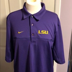 Nike DriFit LSU polo